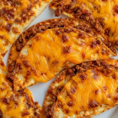 Delicious sheet pan tacos ready to serve, featuring vibrant toppings and flavors.