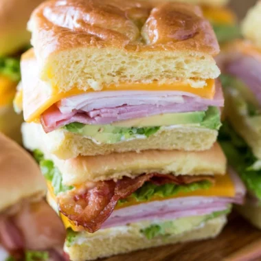 Ultimate club sandwiches stacked for a crowd-pleasing feast