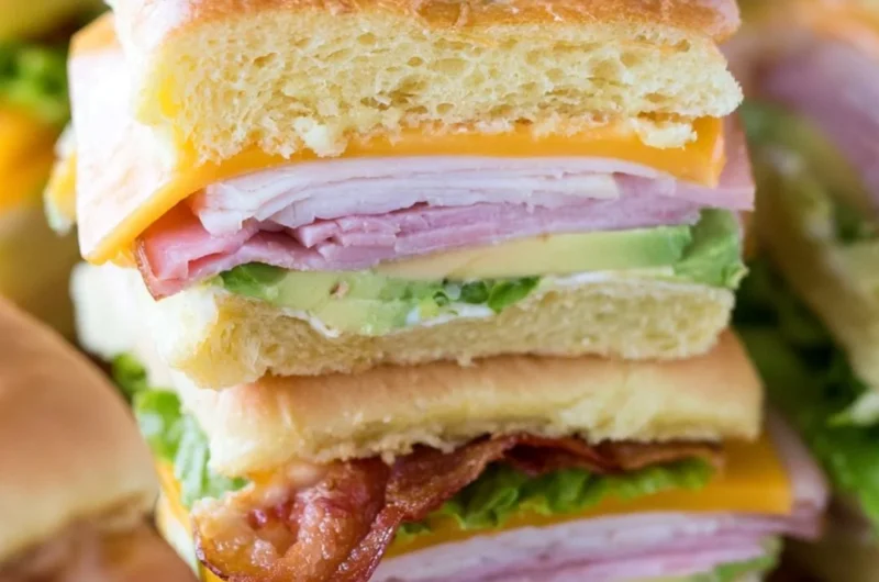 Ultimate club sandwiches stacked for a crowd-pleasing feast