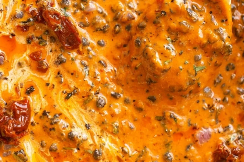 Delicious creamy Marry Me Lentils served in a bowl